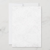 Pink Floral Cup First Heilige Kommunion Girl Einladung (Rückseite)