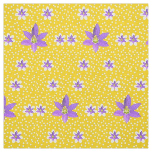 Pink Floral Daisy Fabric Stoff (Muster)