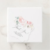 Pink Floral Elegant Vielen Dank für Ihre Lieblings Geschenkanhänger (Beispiel)