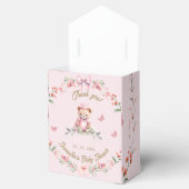 Pink Floral Fantasies & Teddy Bear Hugs Geschenkschachtel (Geöffnet)