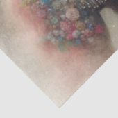 Pink Floral Fantasy Horse Decoupage Seidenpapier (Ausschnitt)