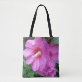 Pink Floral Fotografie Tasche (Vorderseite)
