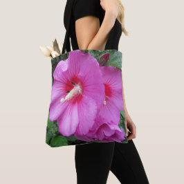 Pink Floral Fotografie Tasche