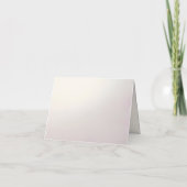 Pink Floral Frame Thank You Card Dankeskarte (Rückseite)