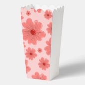 Pink Floral Gefälligkeitsfelder Geschenkschachtel (Rückseite)