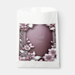 Pink Floral Gevor Bag Geschenktütchen