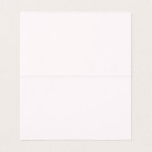 Pink Floral Gold Glitzer Pumpkin Party Platzkarte (Innenseite Aufgefaltet)