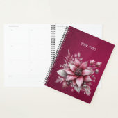 Pink Floral Holiday Planer (Anzeige)