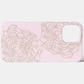 Pink Floral iPhone / iPad Gehäuse Case-Mate iPhone Hülle (Rückseite (Horizontal))