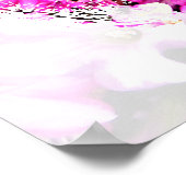 PINK FLORAL ISAIAH 40:31 SOAR AUF EGELN POSTER (Ecke)