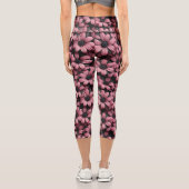 Pink Floral Leggings (Rückseite)