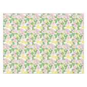 Pink Floral Lemons Muster Tischdecke (Vorderseite (Horizontal))
