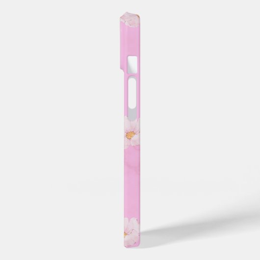 Pink Floral "Mama" Handy Case (Rückseite / Links)