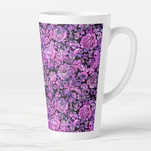 PINK FLORAL MILCHTASSE (Rechts)