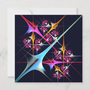 Pink Floral Modernes Abstraktes Kunstfarbmuster #0
