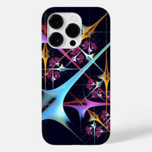 Pink Floral Modernes Abstraktes Kunstfarbmuster #0 Case-Mate iPhone 14 Pro Hülle