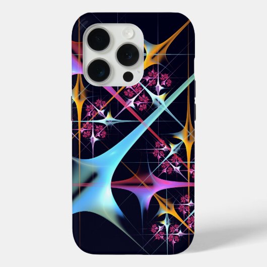 Pink Floral Modernes Abstraktes Kunstfarbmuster #0 Case-Mate iPhone Hülle (Rückseite)