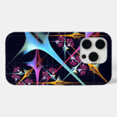 Pink Floral Modernes Abstraktes Kunstfarbmuster #0 Case-Mate iPhone Hülle (Rückseite (Horizontal))