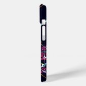 Pink Floral Modernes Abstraktes Kunstfarbmuster #0 Case-Mate iPhone Hülle (Rückseite / Links)