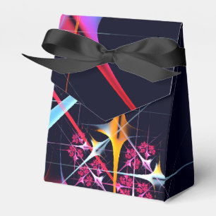 Pink Floral Modernes Abstraktes Kunstfarbmuster #0 Geschenkschachtel