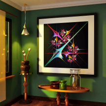 Pink Floral Modernes Abstraktes Kunstfarbmuster #0