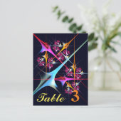 Pink Floral Modernes Abstraktes Kunstfarbmuster #0 Postkarte (Stehend Vorderseite)