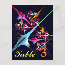 Pink Floral Modernes Abstraktes Kunstfarbmuster #0 Postkarte