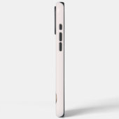 Pink Floral Motorcycle Monogram Case-Mate iPhone Hülle (Rückseite / Links)