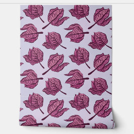 Pink Floral Physalis Blume Tapete