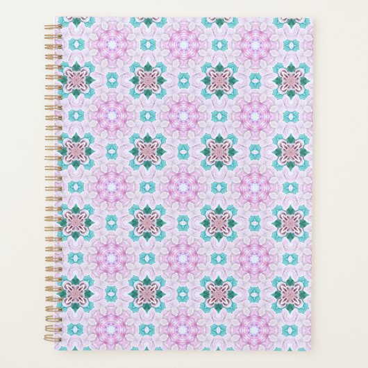 PINK FLORAL PLANER (Vorderseite)