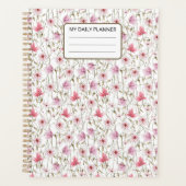 PINK FLORAL PLANNER PLANER (Vorderseite)