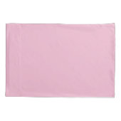 Pink Floral Polka Dot Pattern Kissenbezug (Rückseite)