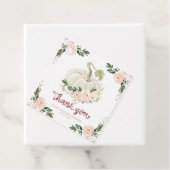 Pink Floral Pumpkin Fall Baby Dusche Danke Fav Geschenkanhänger (Beispiel)