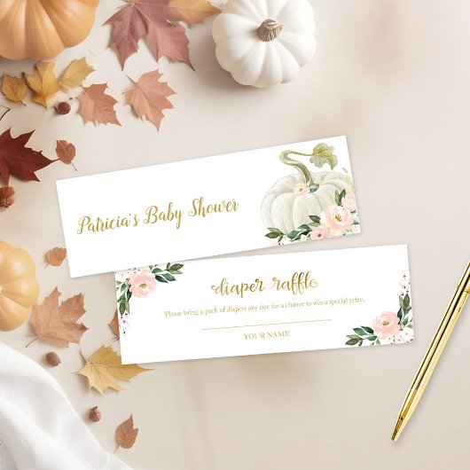 Pink Floral Pumpkin Fall Kinderdusche Windelwanne 