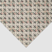 Pink Floral Queen Bee Seidenpapier (Ausschnitt)