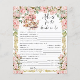 Pink Floral Tee Party Beratung für Bridge to Be Ga