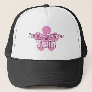 Pink Floral Twin Truckerkappe