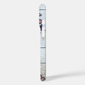 Pink, floral verklebte Gläser Case-Mate iPhone Hülle (Rückseite / Links)