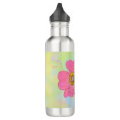 Pink Floral Water Bottle Edelstahlflasche (Links)