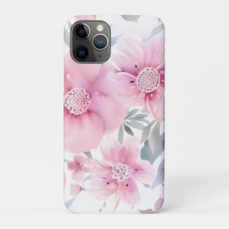 Pink Floral Watercolor Case-Mate iPhone Hülle