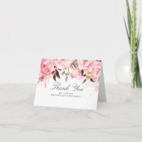 Pink Floral Wedding Danke
