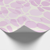 Pink Floral Wrapping Paper Geschenkpapier (Ecke)