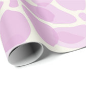 Pink Floral Wrapping Paper Geschenkpapier (Rolleneckpunkt)