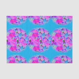 Pink Florals Tissue Paper Seidenpapier