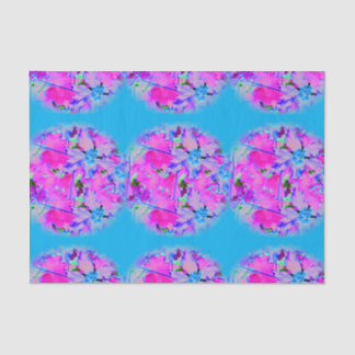 Pink Florals Tissue Paper Seidenpapier