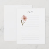 Pink, florenbeschichtetes Papier (Vorne/Hinten)