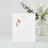 Pink, florenbeschichtetes Papier (Stehend Vorderseite)