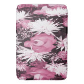 Pink Flower Bouquet Badematte (Vorderseite Vertikal)