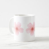 Pink Flower Kaffeetasse (Vorderseite Links)