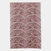 Pink Flower Kitchen Towel Geschirrtuch (Vertikal)